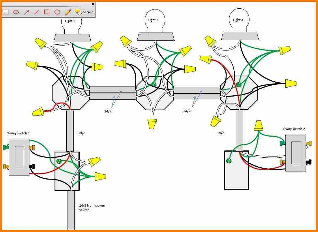3 Way Switch Wiring Diagram 3 Way Switch Wiring Diagram Multiple Lights Katherinemarie Me Within
