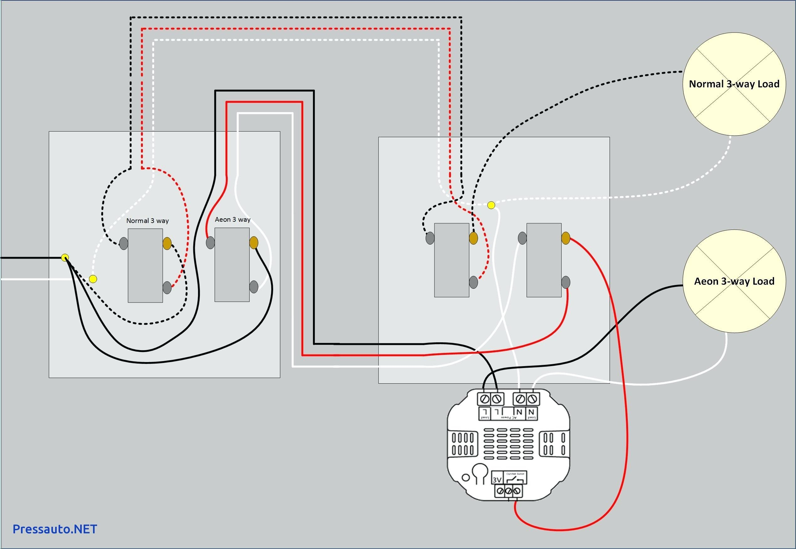 3 Way Switch Wiring Diagram Way And 4 Way Switch Wiring For Residential Lighting Tom Remus