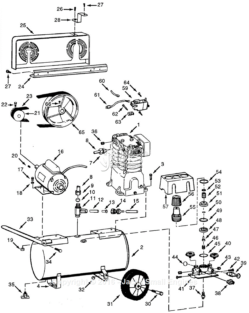 Campbell Hausfeld Air Compressor Parts Diagram Campbell Hausfeld Vt618901 Parts Diagram For Air Compressor Parts
