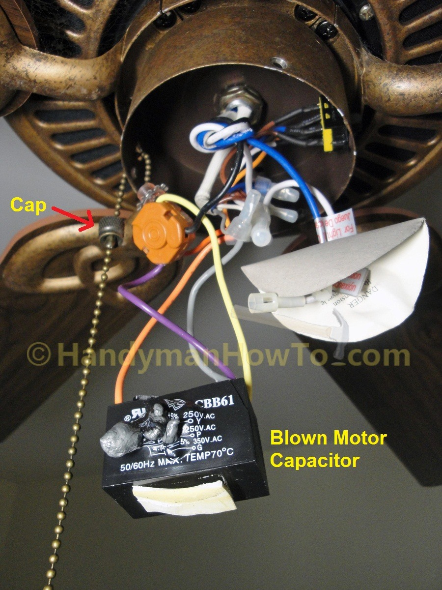 Ceiling Fan Wiring Diagram Hampton Bay Cbb61 Fan Capacitor Wire Diagram Today Diagram Database