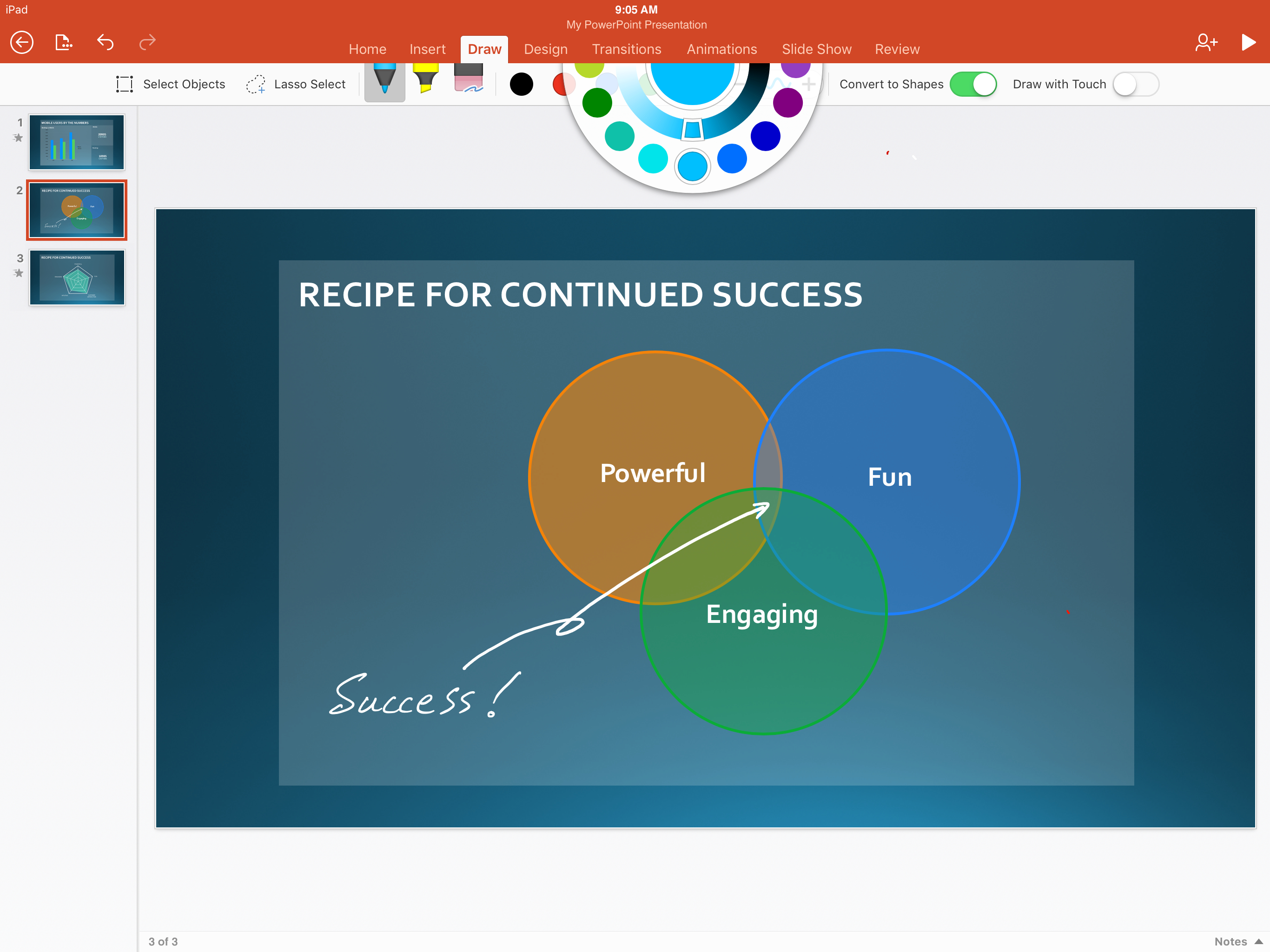 How To Make A Venn Diagram On Word New To Office 365 In Januarynew Inking Tools Collaboration