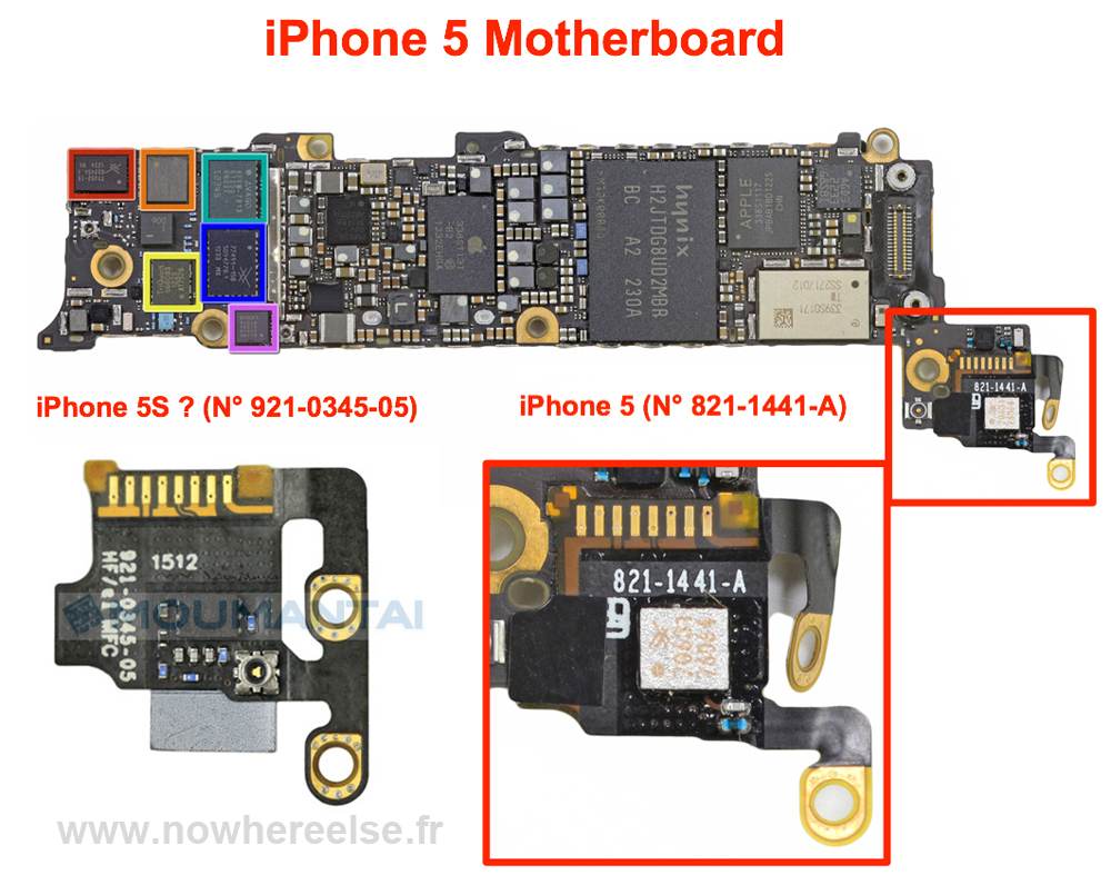 Iphone 5s Parts Diagram