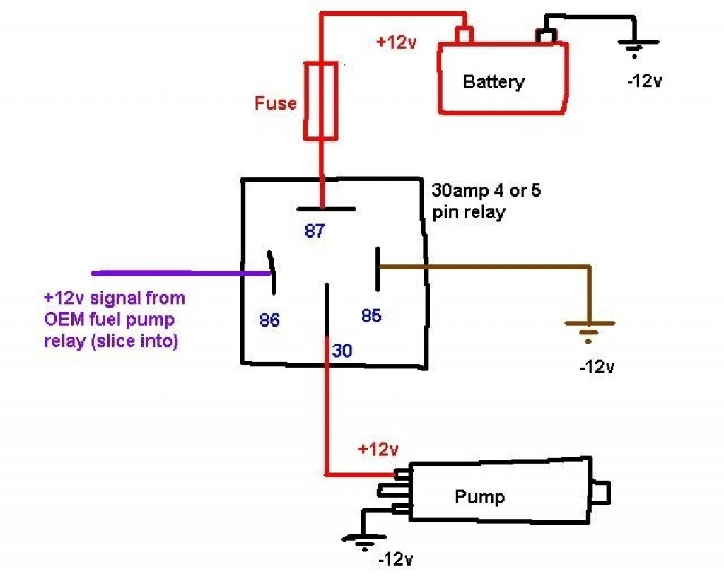 Relay Wiring Diagram 12v Normally Closed Relay Wiring Diagram Today Diagram Database