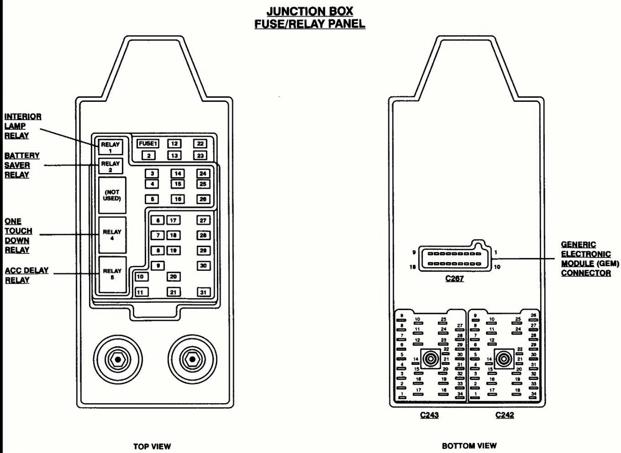 1999 Ford F150 Fuse Diagram 1999 F150 Xlt Fuse Diagram Wiring Diagram Content