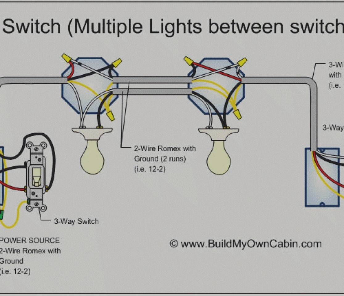 3 Way Switch Wiring Diagram Wiring Diagram For Three Lights On One Switch Wiring Diagram Bookmark
