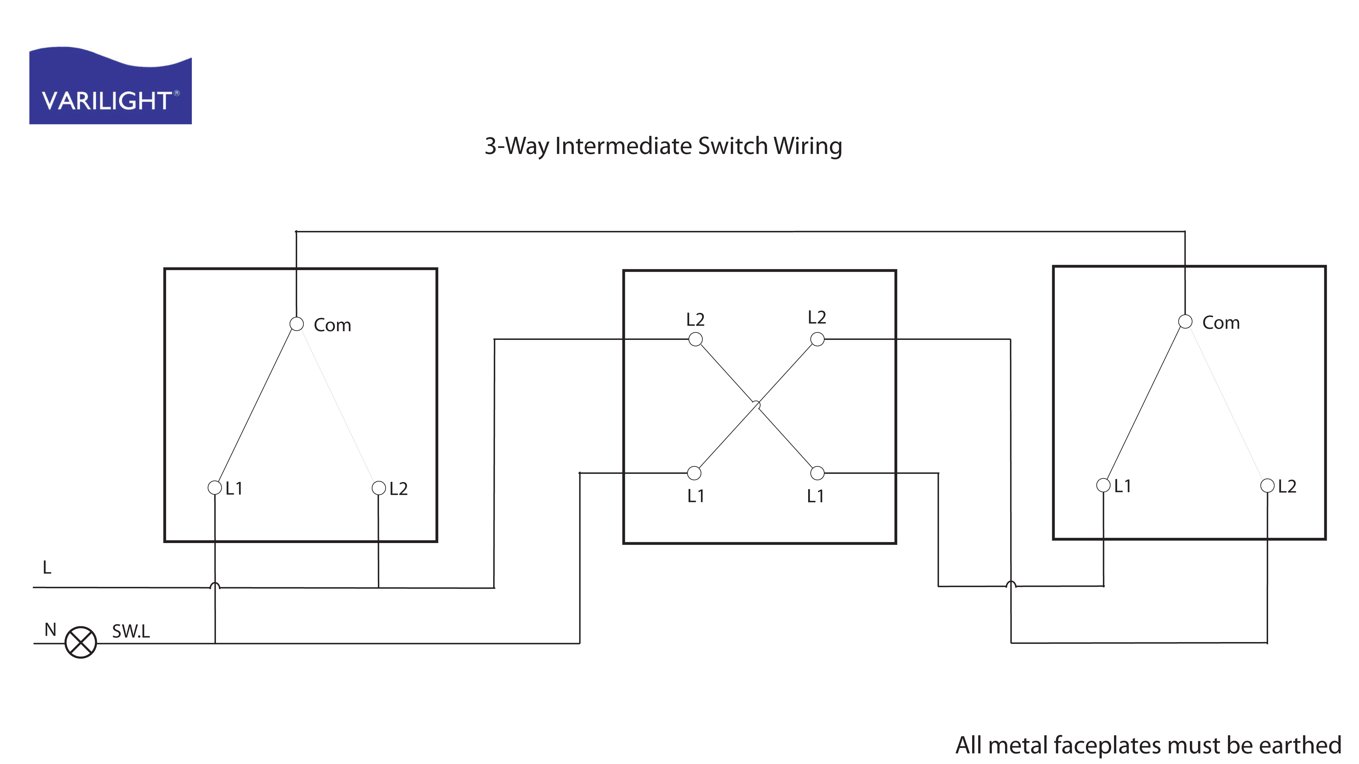 3 Way Switch Wiring Diagram Wrg 0912 Light Switch Wiring Diagram Uk