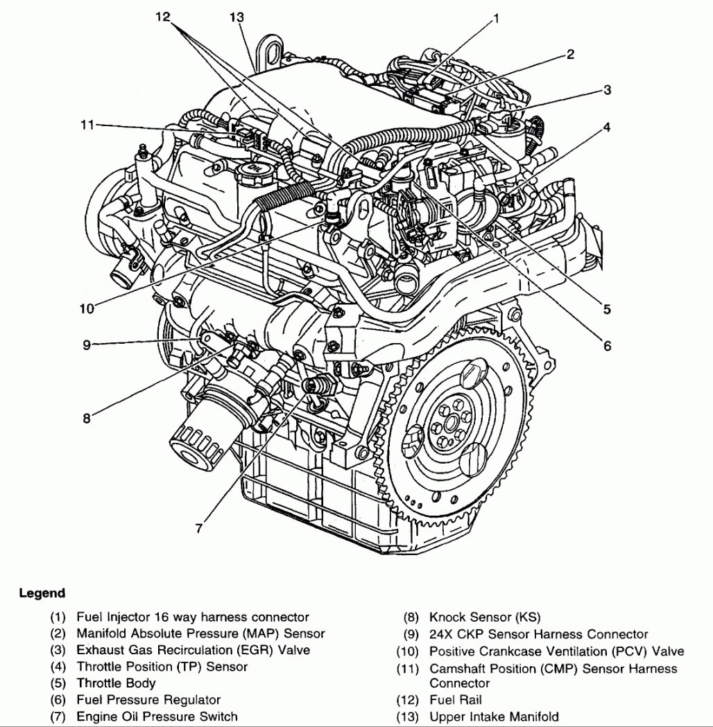 3400 Sfi Engine Diagram 3400 V6 Engine Coolant Diagram Wiring Diagram Sessions