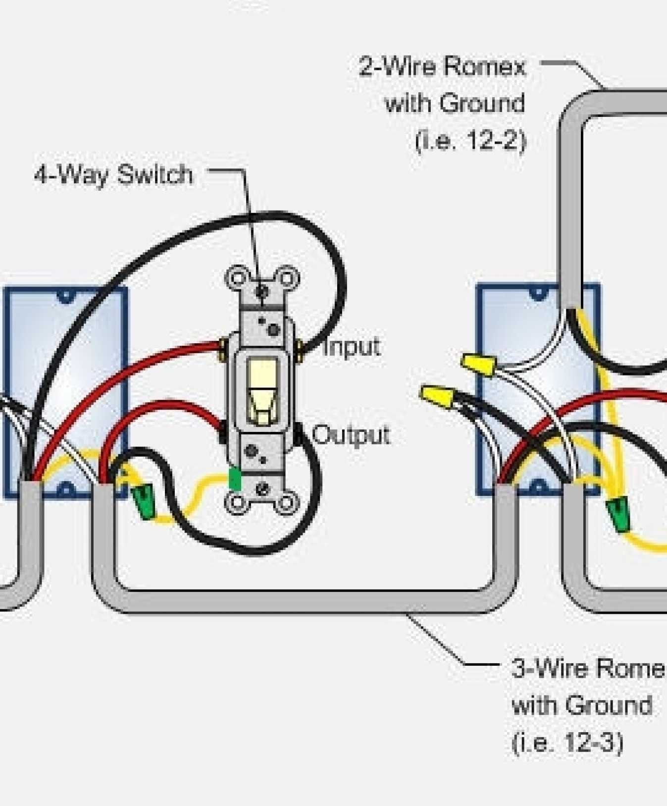 4 Way Switch Diagram House Switch Wiring Wiring Diagram Shw