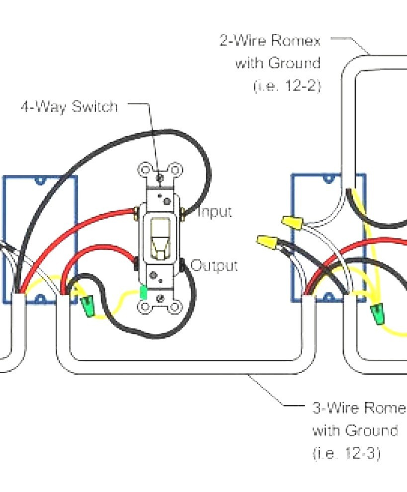 4Way Switch Wiring Diagram 4 Way Switch Wiring Diagrams 3 Switches Wiring Diagrams Home