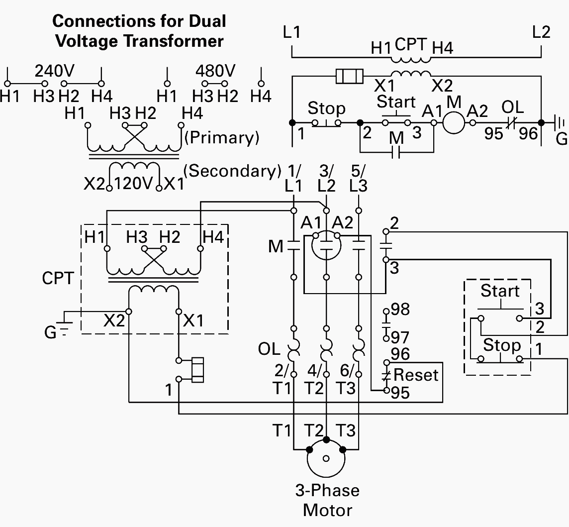 480V To 120V Transformer Wiring Diagram 480v To 240v Transformer Wiring Search Wiring Diagrams
