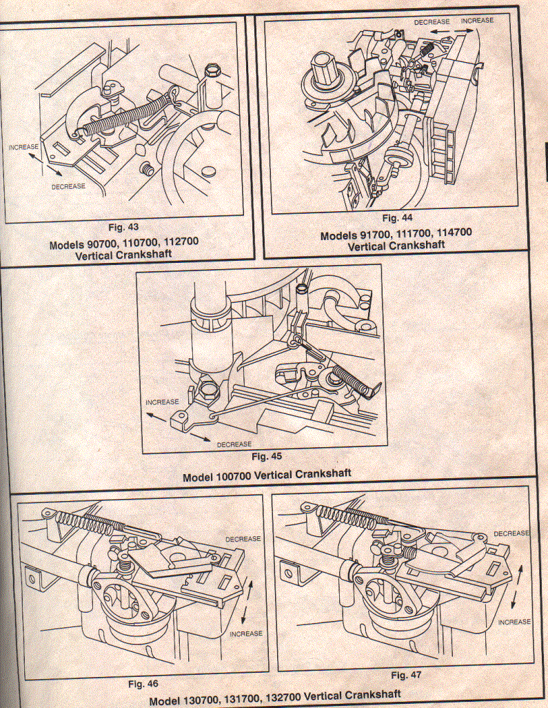 5Hp Briggs And Stratton Carburetor Diagram Small Engines Briggs And Stratton Governor Linkage Diagrams
