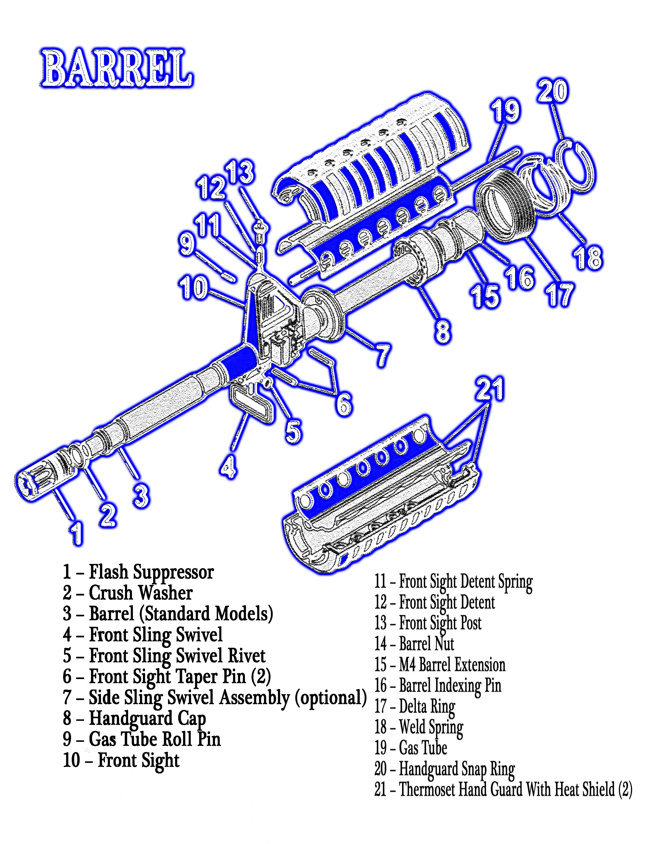 Ar 15 Parts Diagram Colt Ar 15 Schematic Wiring Diagram Write
