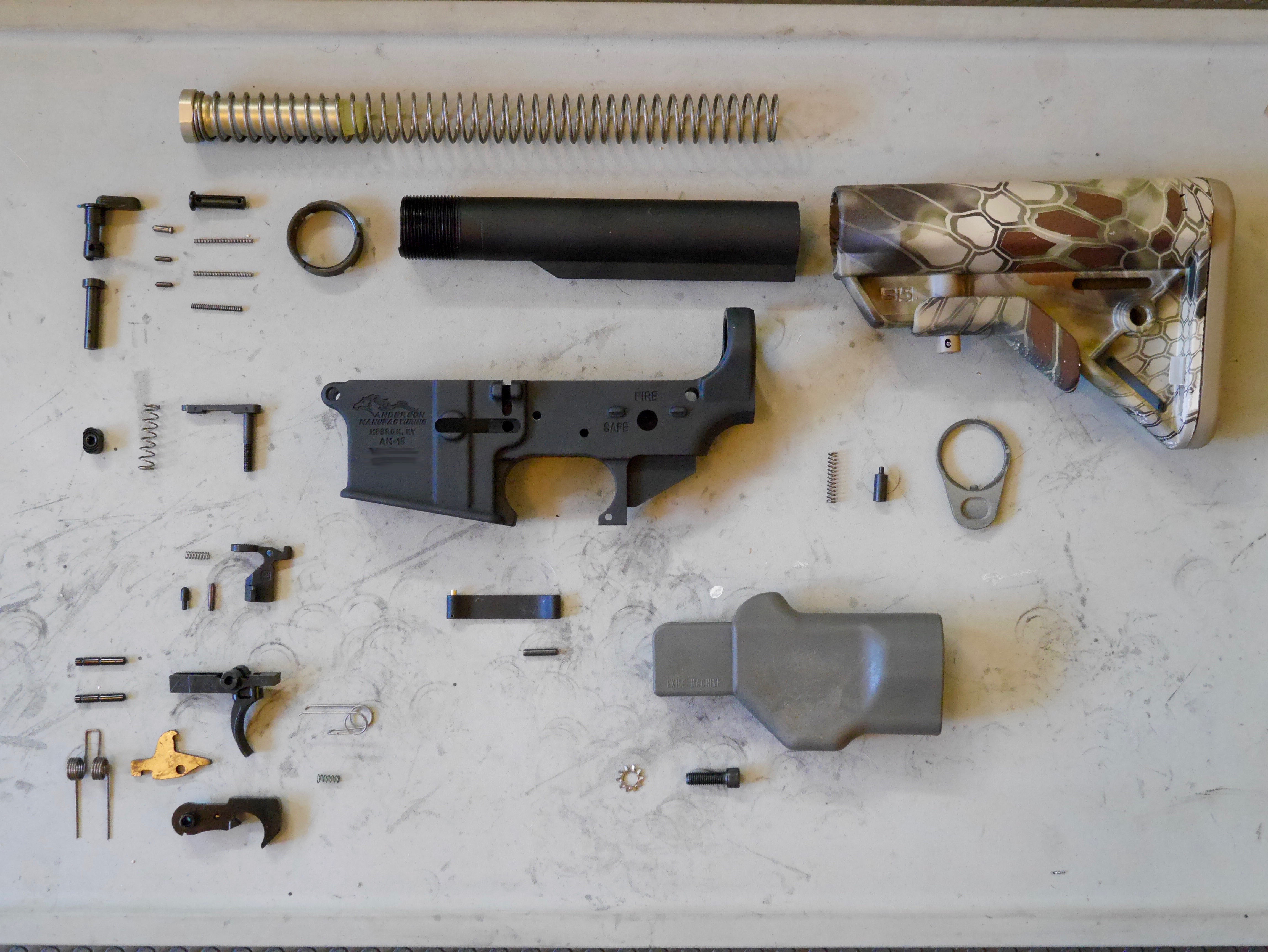 Ar 15 Parts Diagram How To Build An Ar 15 Lower Receiver Ultimate Visual Guide Pew
