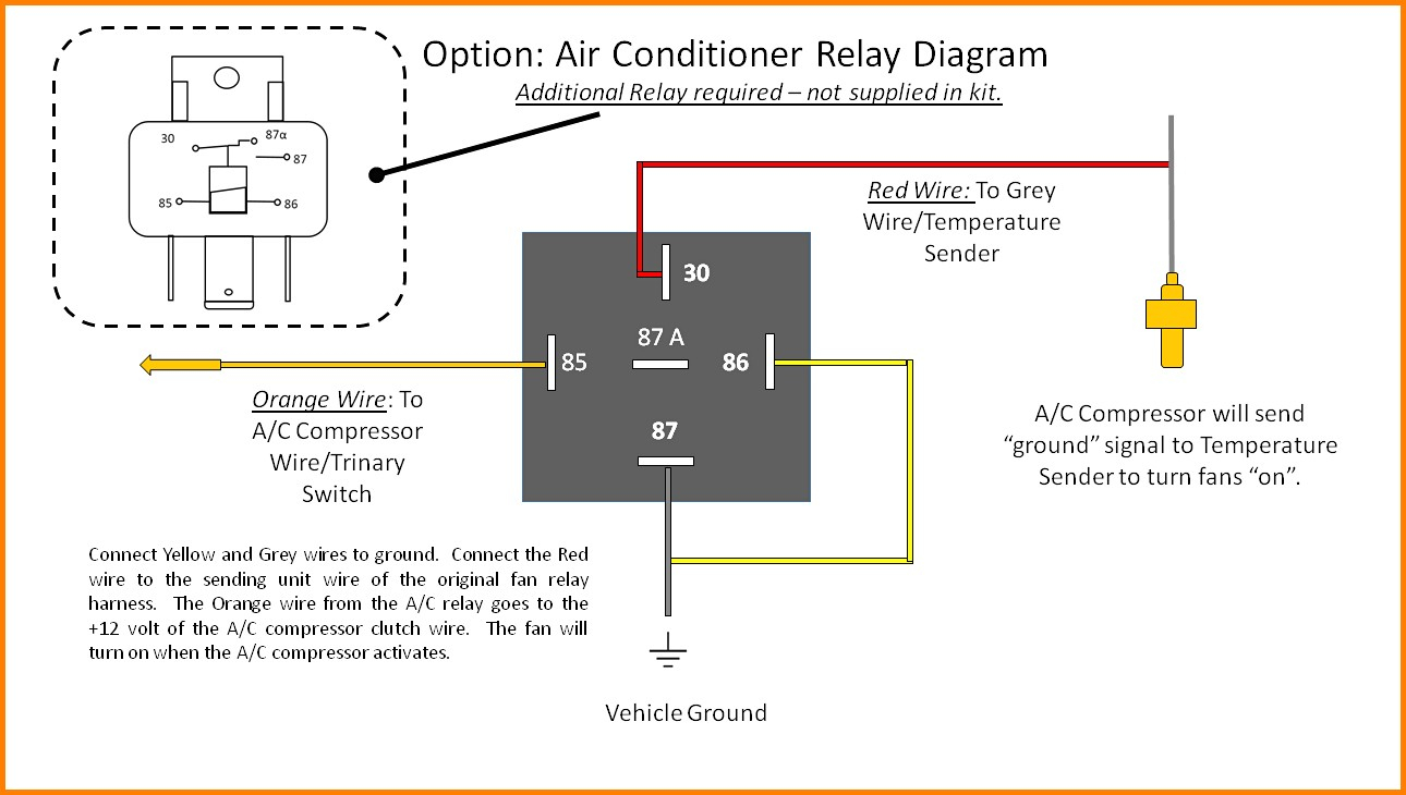 Auto Ac Diagram Auto A C Compressor Wiring Diagram Wiring Diagram All