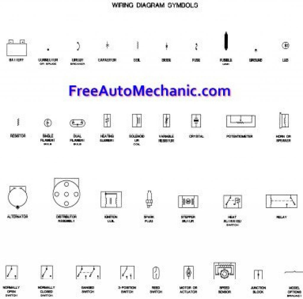 Automotive Relay Diagram Automotive Relay Wiring Schematics Symbols Wiring Diagram Information