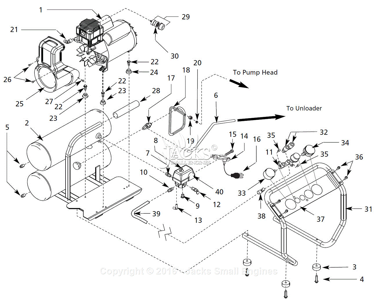 Campbell Hausfeld Air Compressor Parts Diagram Campbell Hausfeld Ex800003 Parts Diagram For Air Compressor Parts