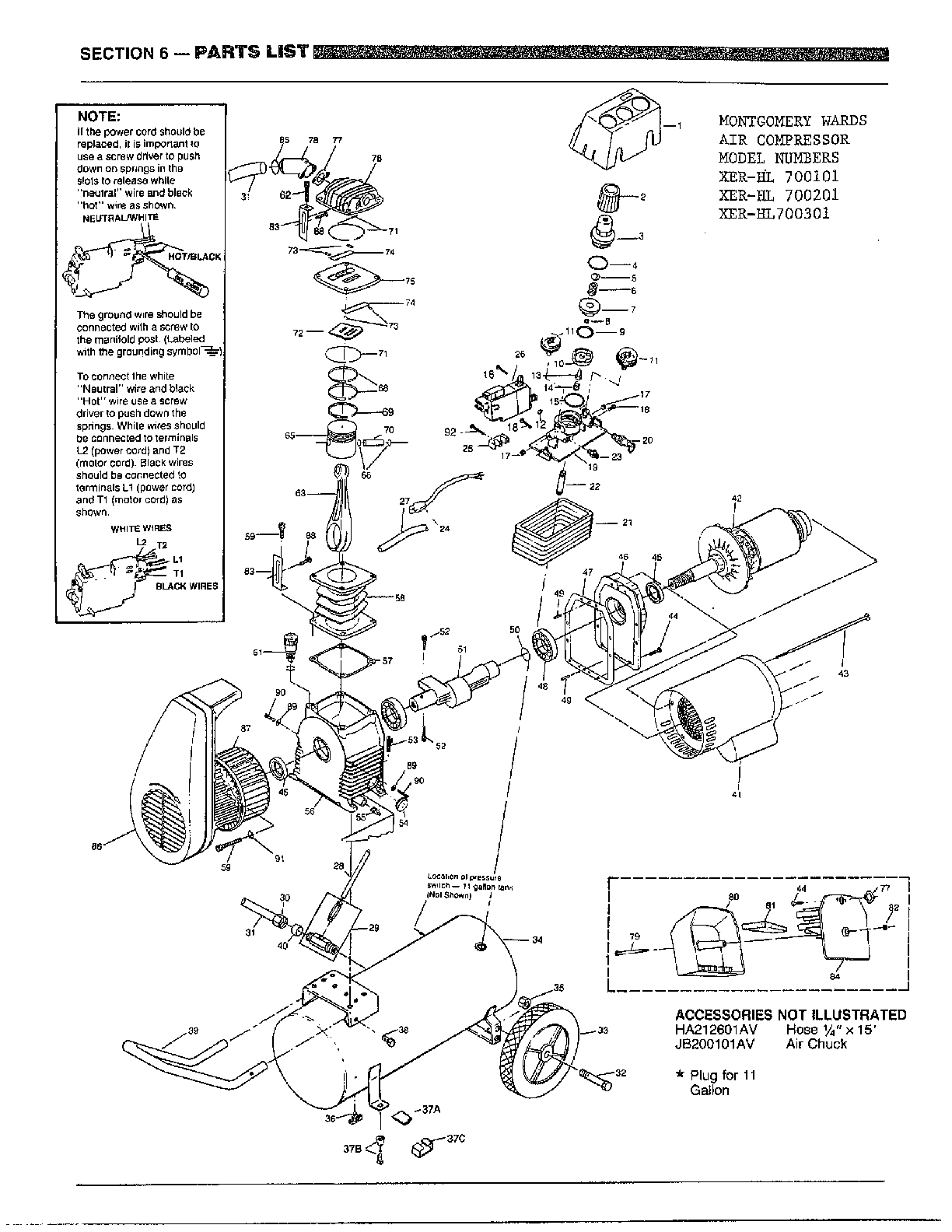 Campbell Hausfeld Air Compressor Parts Diagram Looking For Campbell Hausfeld Model Hl700301 Air Compressor Repair