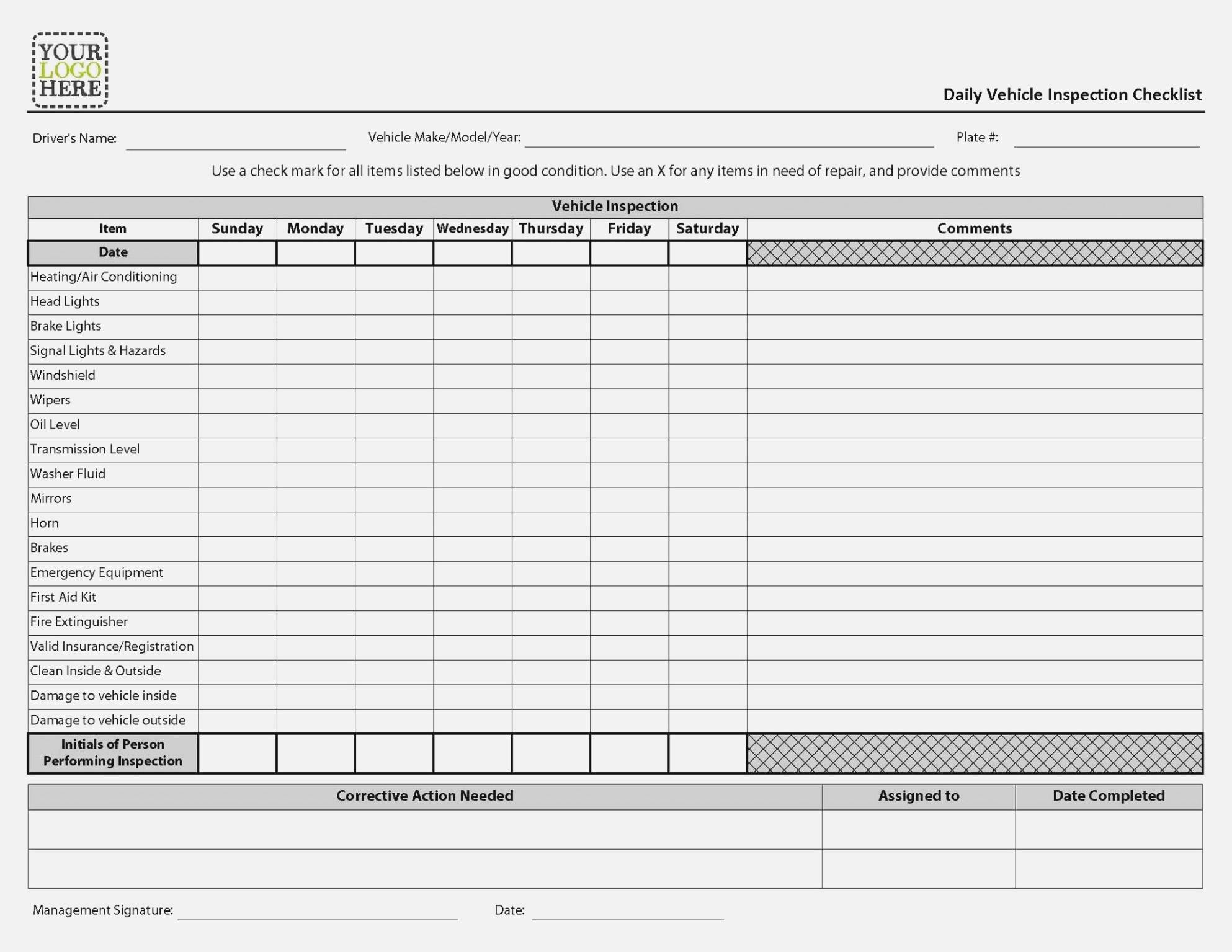 Cdl Pre Trip Inspection Diagram Dmv Pre Trip Inspection Checklist Pictures Image Result For