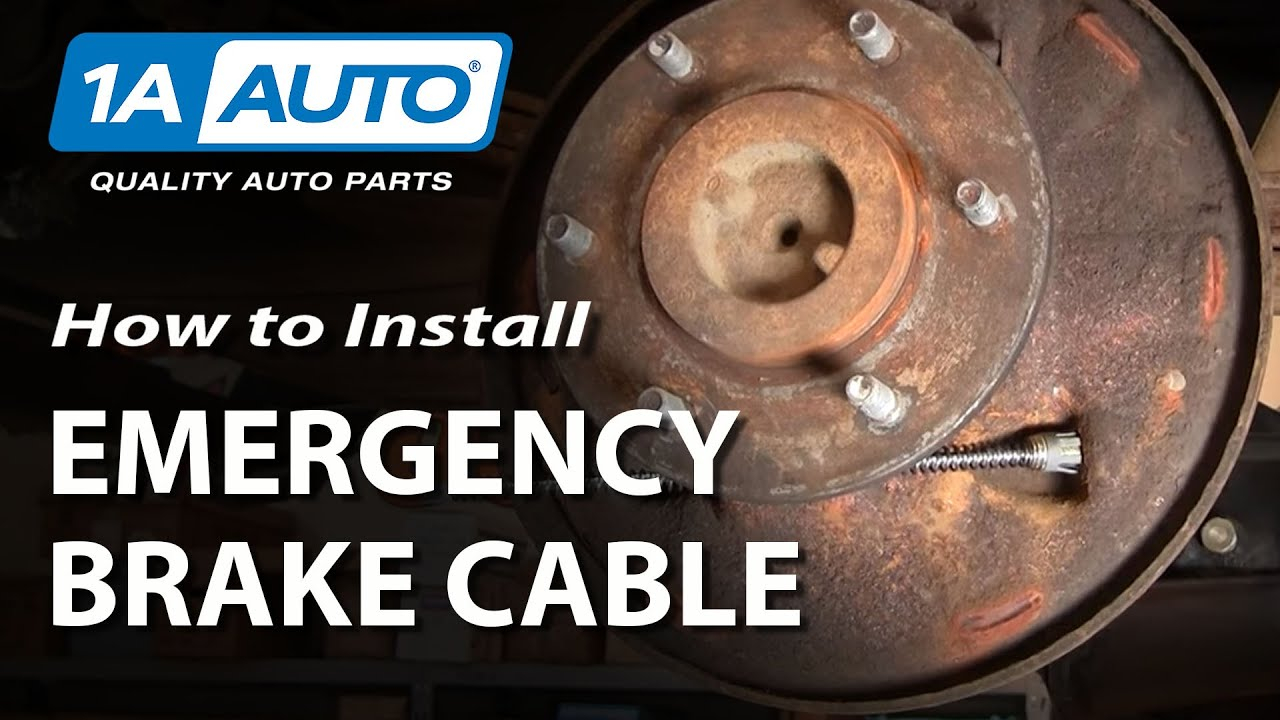 Chevy Drum Brakes Diagram How To Install Replace Emergency Brake Cable