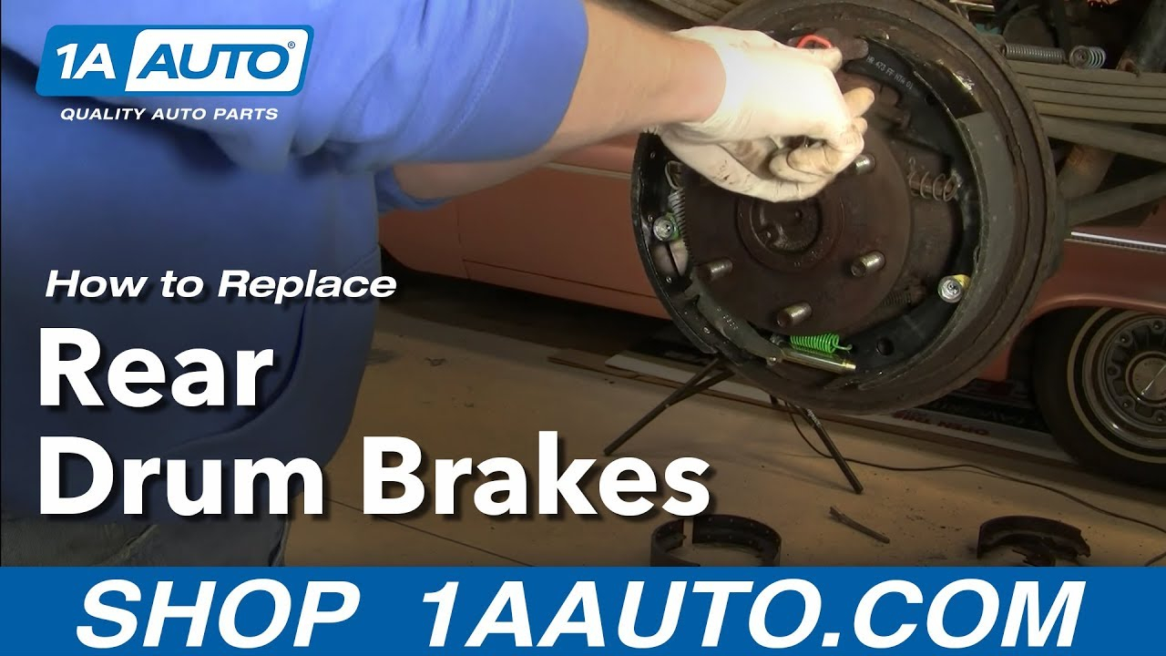 Chevy Drum Brakes Diagram How To Replace Rear Drum Brakes 96 00 Chevy Tahoe