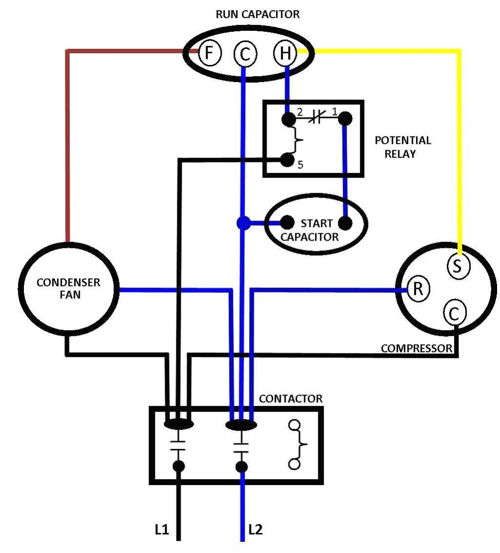 Compressor Wiring Diagram Compressor Wiring Schematic Wiring Diagram Article