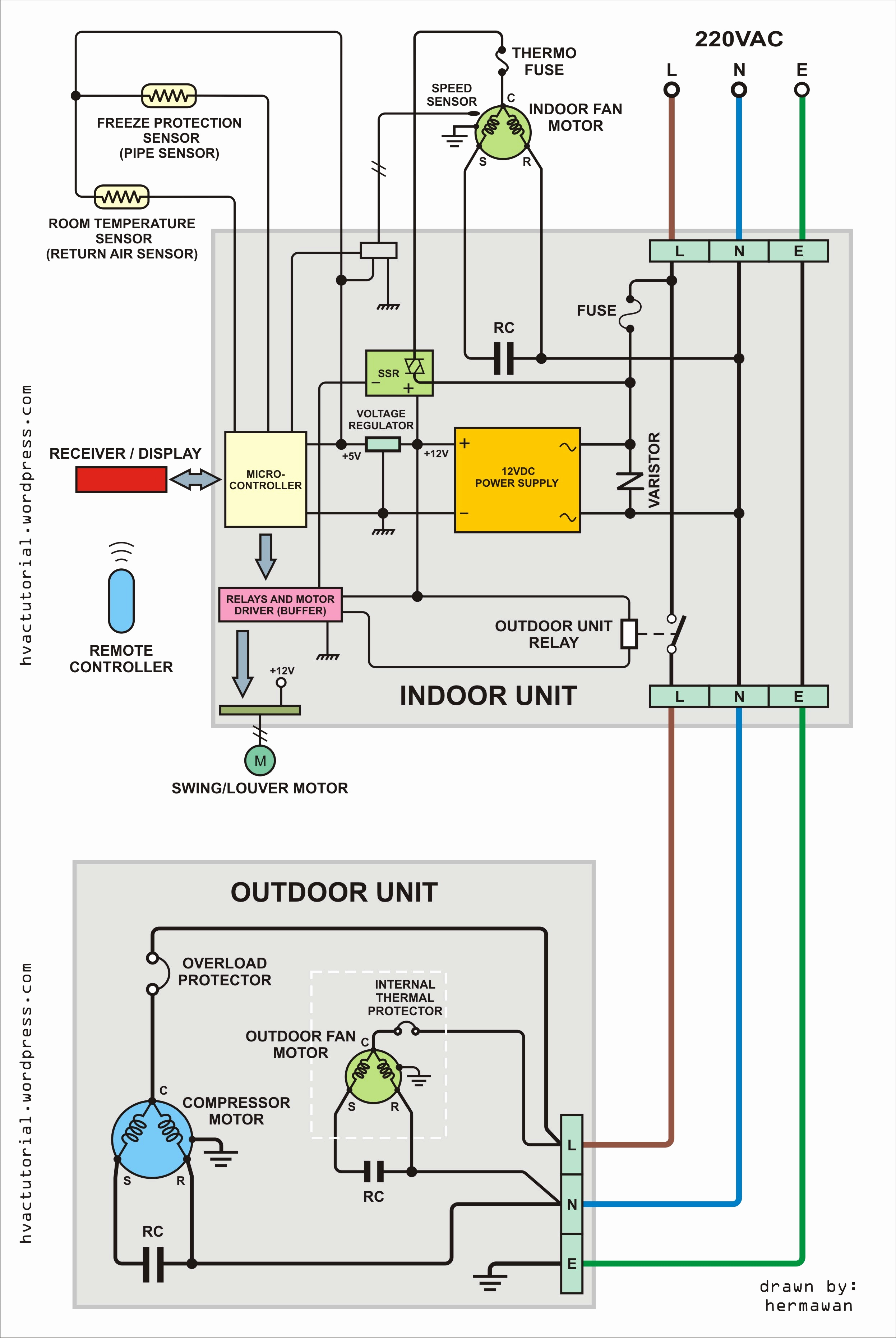 Compressor Wiring Diagram Wiring Diagram Air Conditioning Wiring Diagram Bookmark