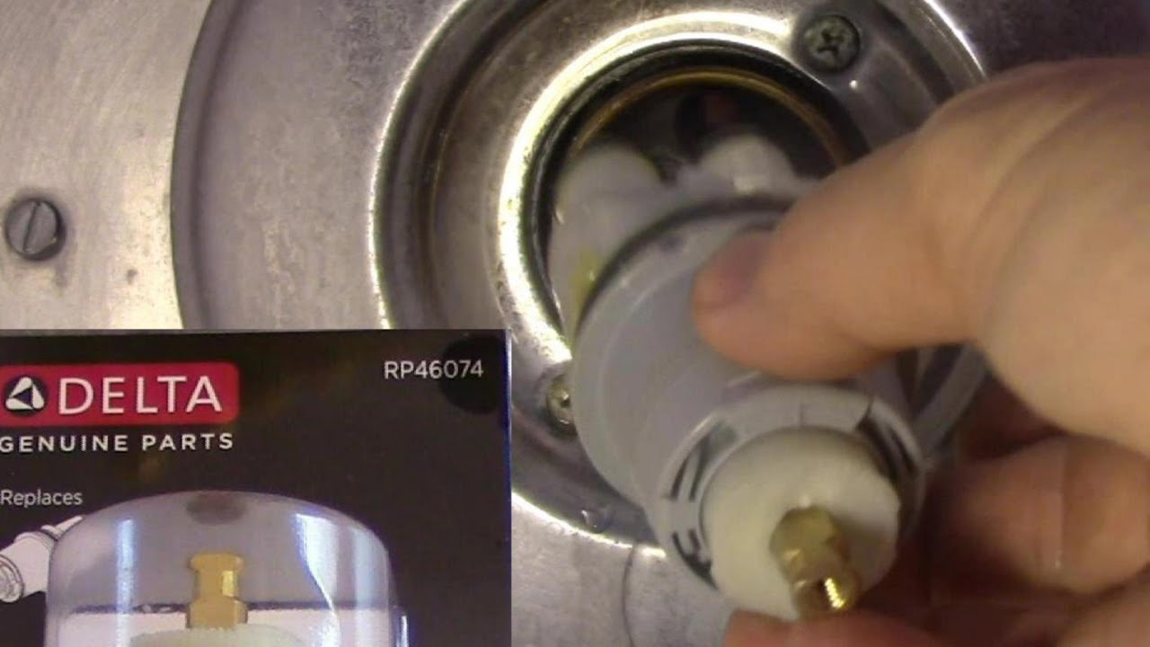 Delta Single Handle Shower Faucet Repair Diagram Delta Shower Valve Leak Repair With New Delta Scald Guard