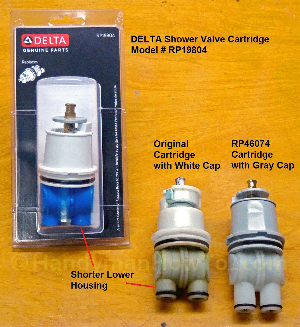 Delta Single Handle Shower Faucet Repair Diagram How To Replace A Leaky Shower Valve Cartridge