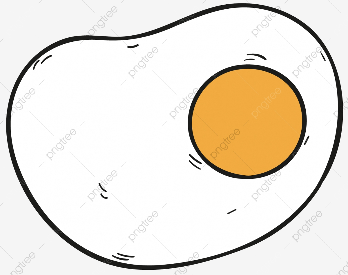 Diagram Of An Egg A Fried Egg Egg Vector Vector Diagram Fried Egg Png And Vector