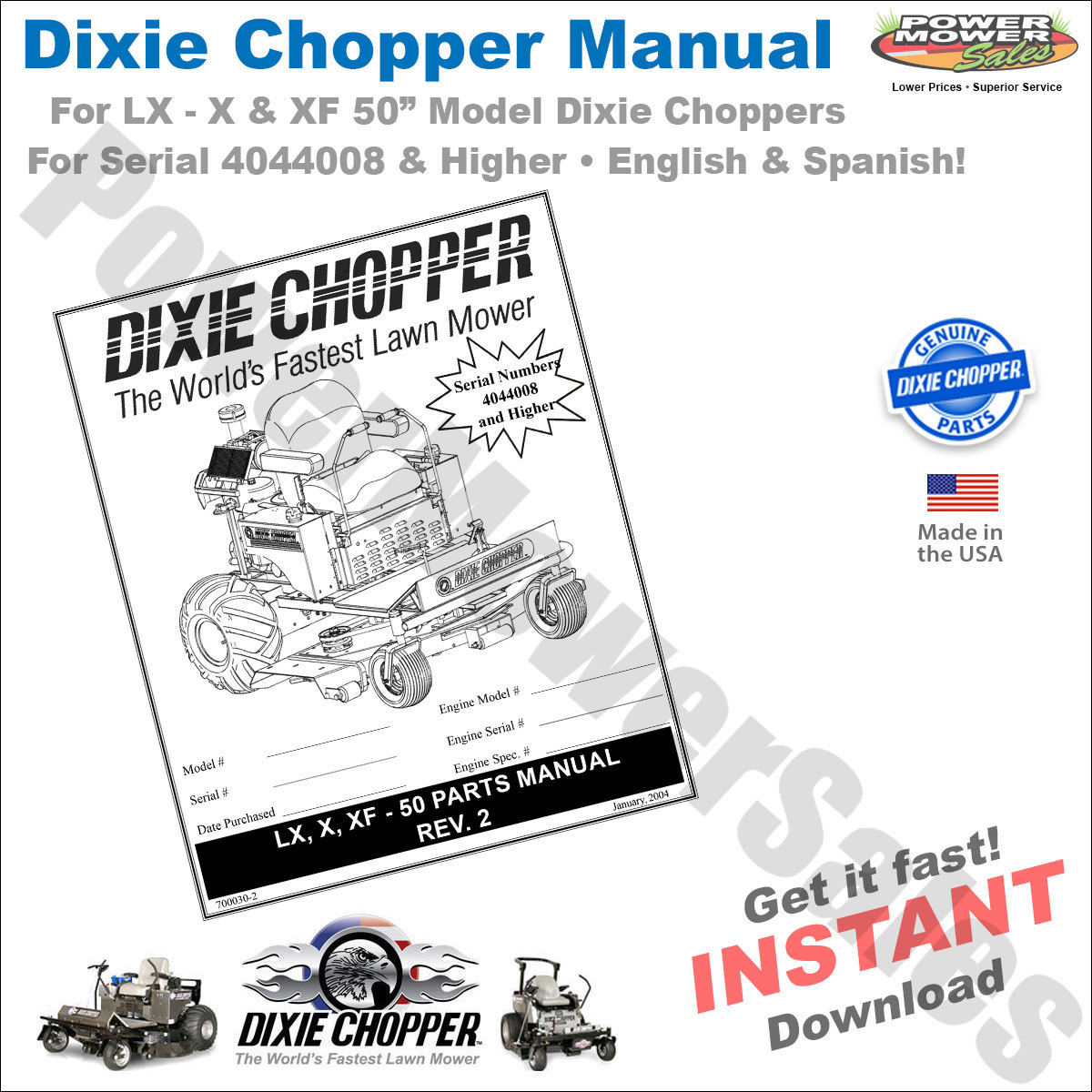 Dixie Chopper Belt Diagram Dixie Chopper Manual For Lx X Xf 50 Digital Download Dc Lx50 Man Power Mower Sales