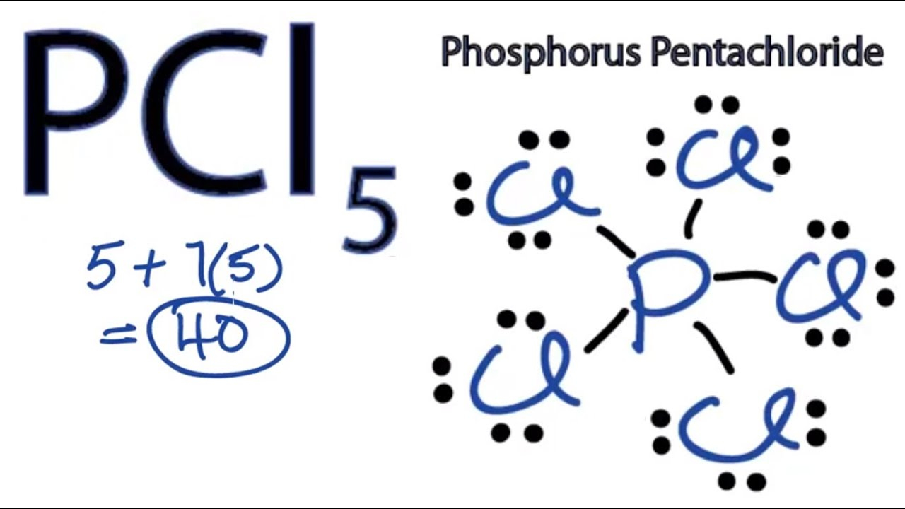 Electron Dot Diagram Definition Pcl5 Lewis Structure How To Draw The Lewis Structure For Pcl5