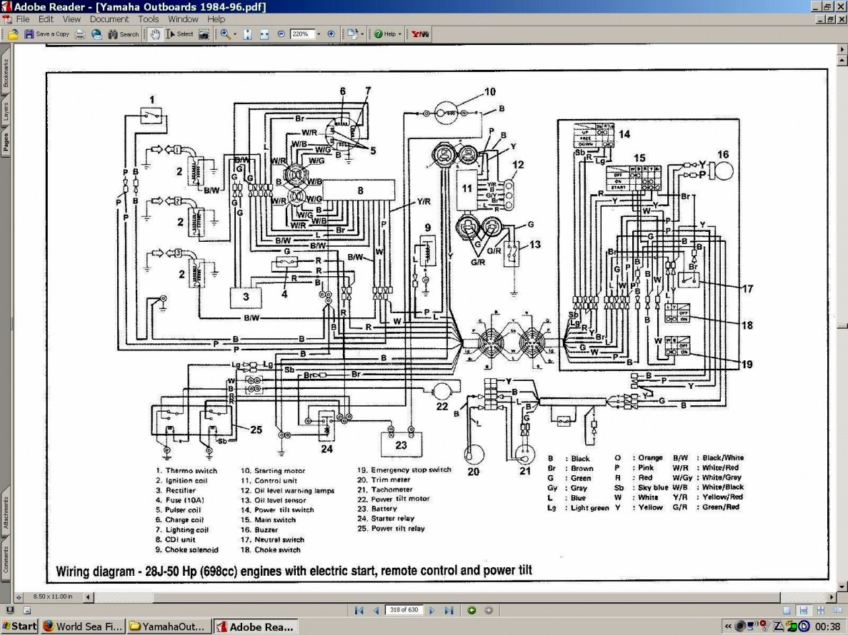Evinrude Ignition Switch Wiring Diagram Wiring Diagram For Yamaha Outboard Motor Wiring Diagram Write