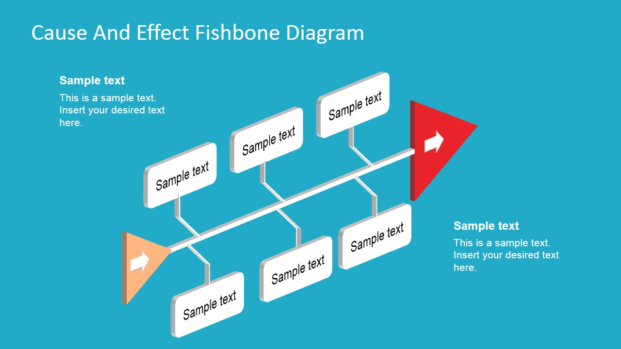 Fishbone Diagram Template Fishbone Diagram Template 3d Perspective