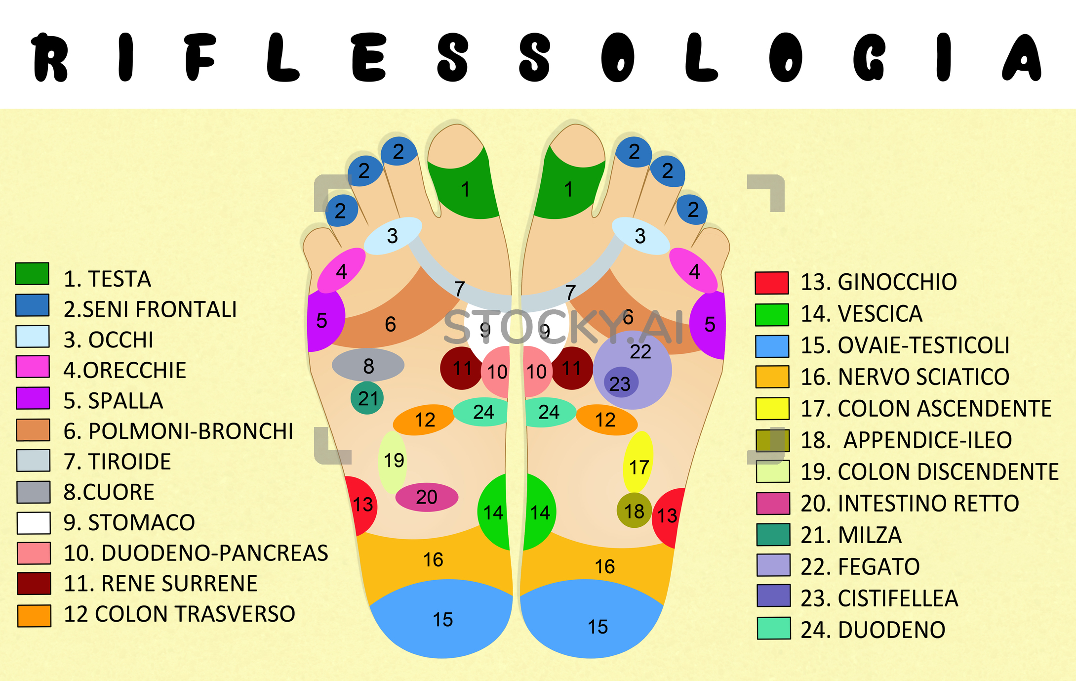 Foot Reflexology Diagram Image Of Foot Reflexology Chart Stocky Gifs Images For