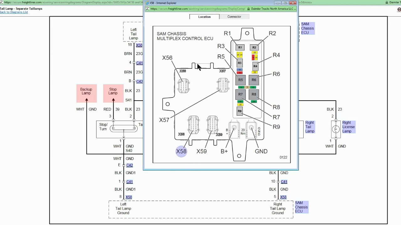 Freightliner Chassis Wiring Diagram Freightliner Rv Wiring Diagram Today Diagram Database