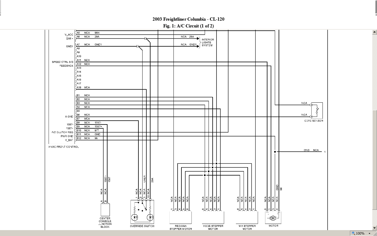 Freightliner Chassis Wiring Diagram Freightliner Rv Wiring Diagram Wiring Diagram Review