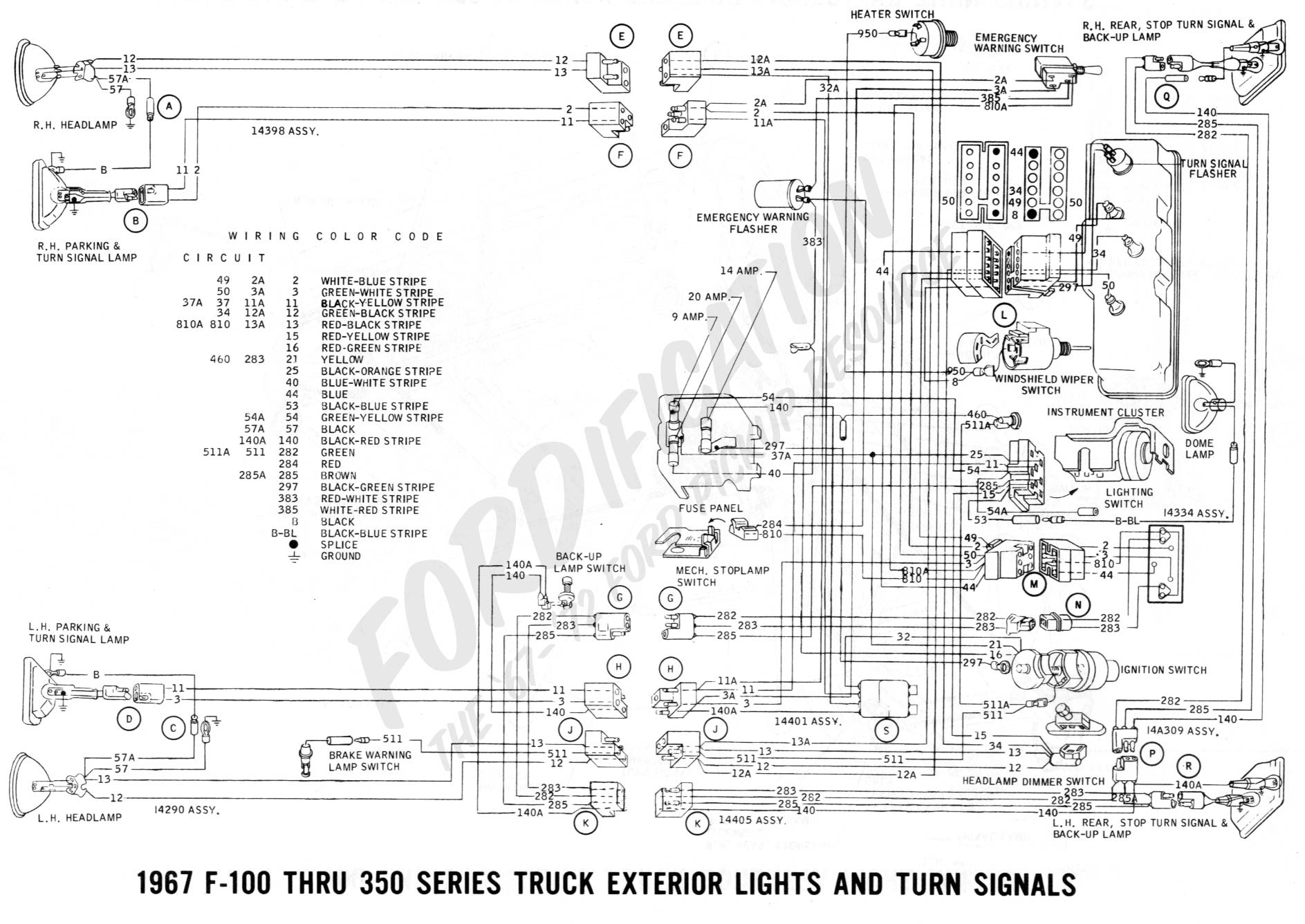 Freightliner Chassis Wiring Diagram Wiring Diagrams For 1966 Ford Pick Up V8 Wiring Diagram Project