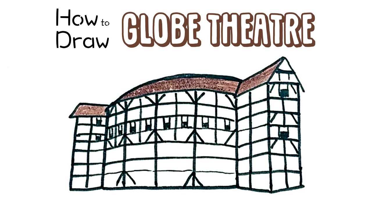 Globe Theatre Diagram How To Draw The Globe Theatre