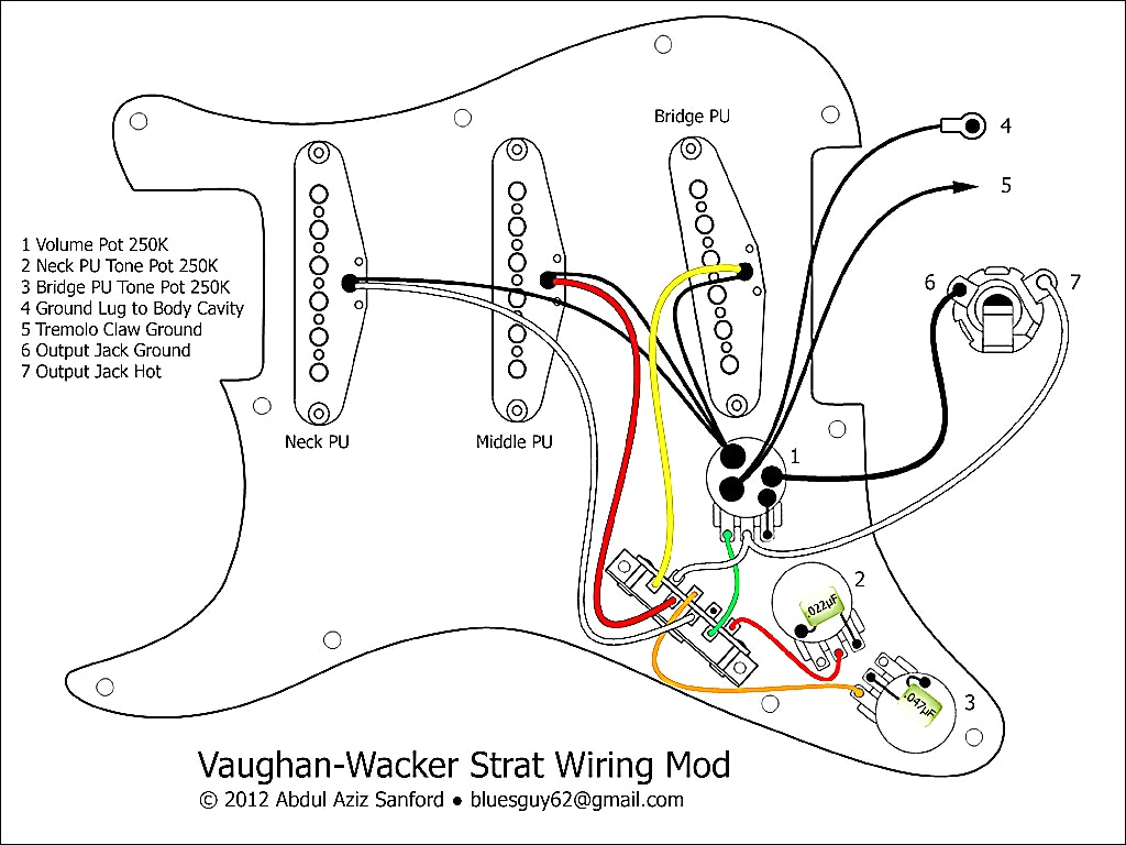 Guitar Wiring Diagrams Wiring Diagram For Stratocaster Wiring Diagram Section