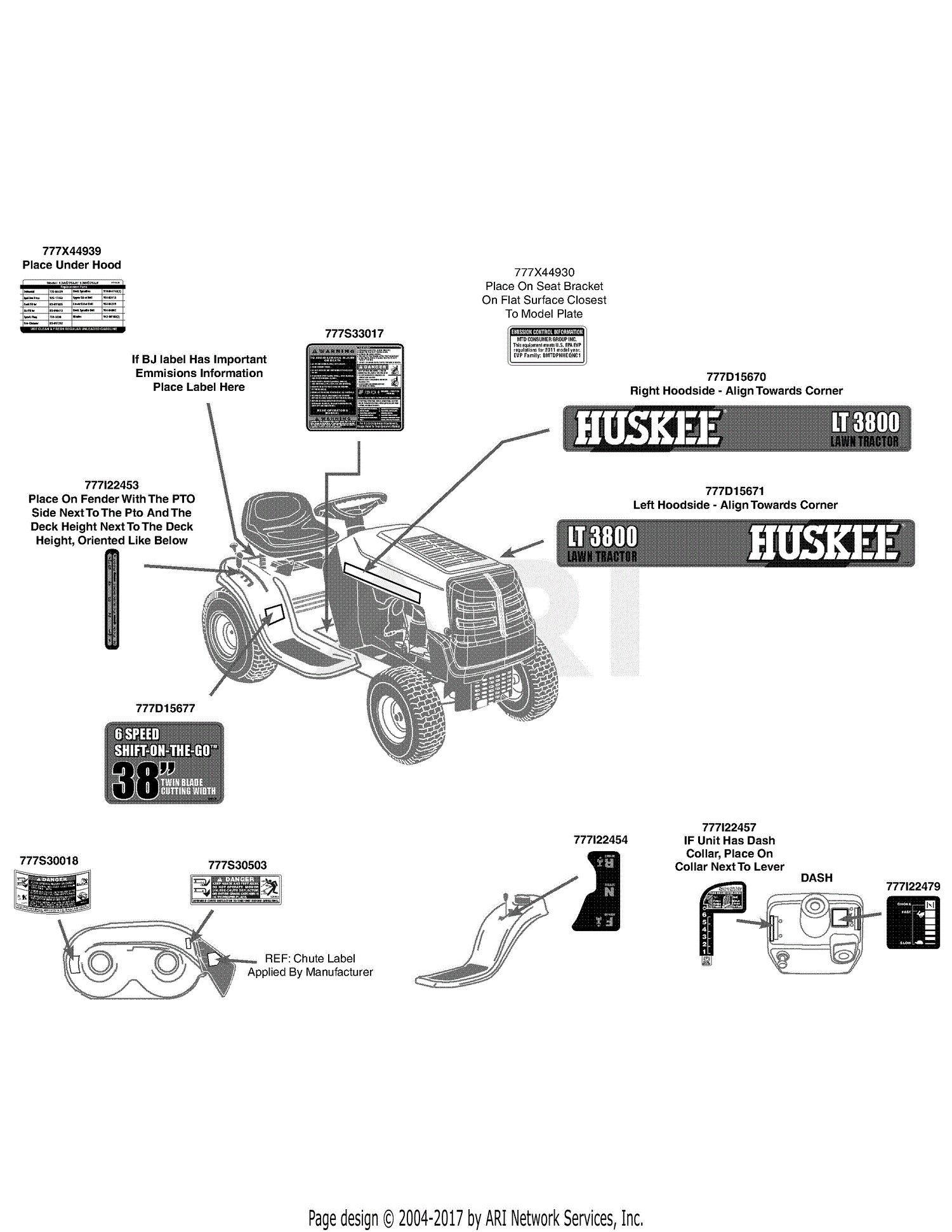 Huskee Lawn Mower Parts Diagram Mtd 13ac76lf031 Lt3800 2011 Parts Diagram For Label Map Huskee