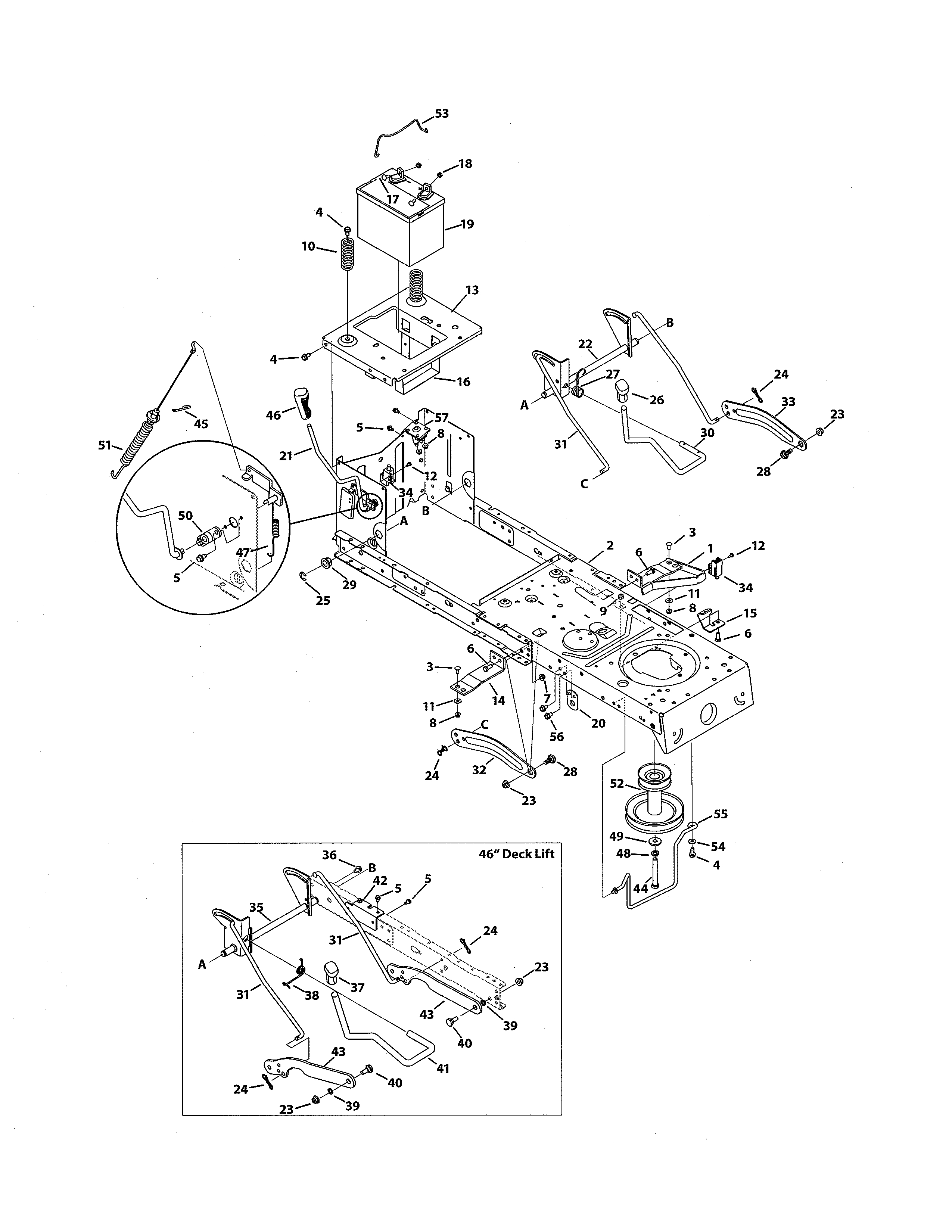 Huskee Lawn Mower Parts Diagram Mtd Drive Belt Diagram Repair Manual