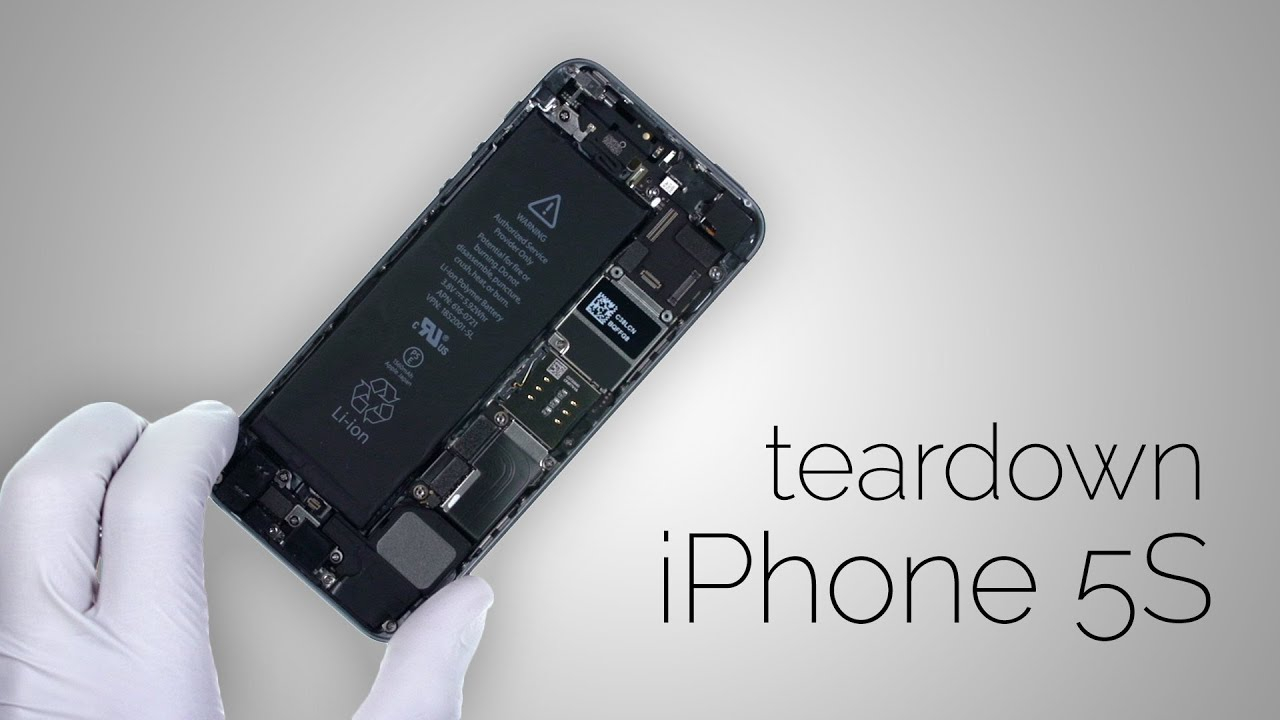Iphone 5S Parts Diagram Iphone 5s Teardown Step Step Complete Disassembly Directions