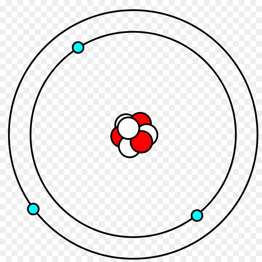 Lithium Bohr Diagram Bohr Model Angle Png Download 24002400 Free Transparent Bohr