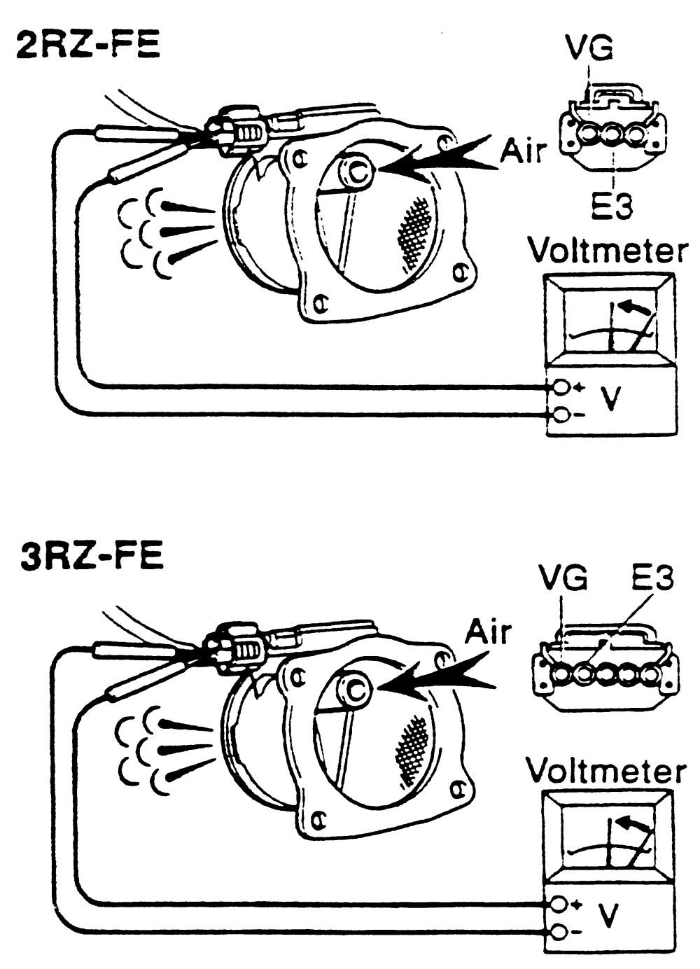 Mass Air Flow Sensor Wiring Diagram Toyota Maf Sensor Wiring Wiring Diagram