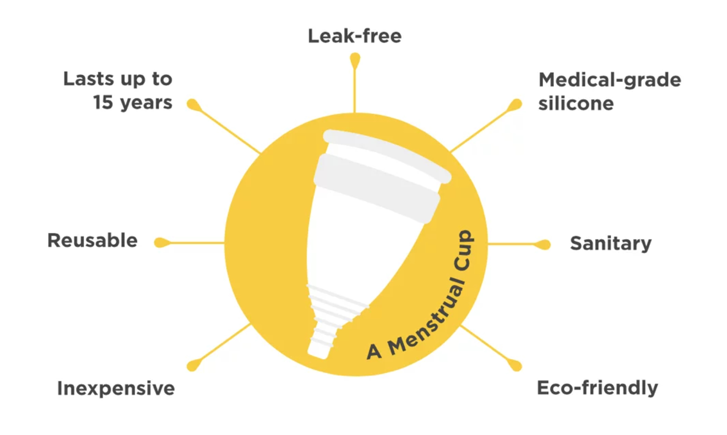 Menstrual Cup Diagram Freedom Cups Is Helping Women Save About 3000 If They Make The