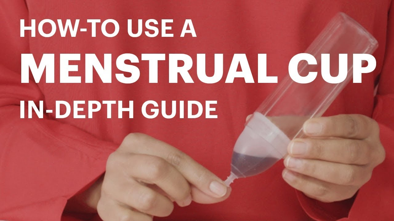Menstrual Cup Diagram How To Use A Menstrual Cup In Depth Instructional Video