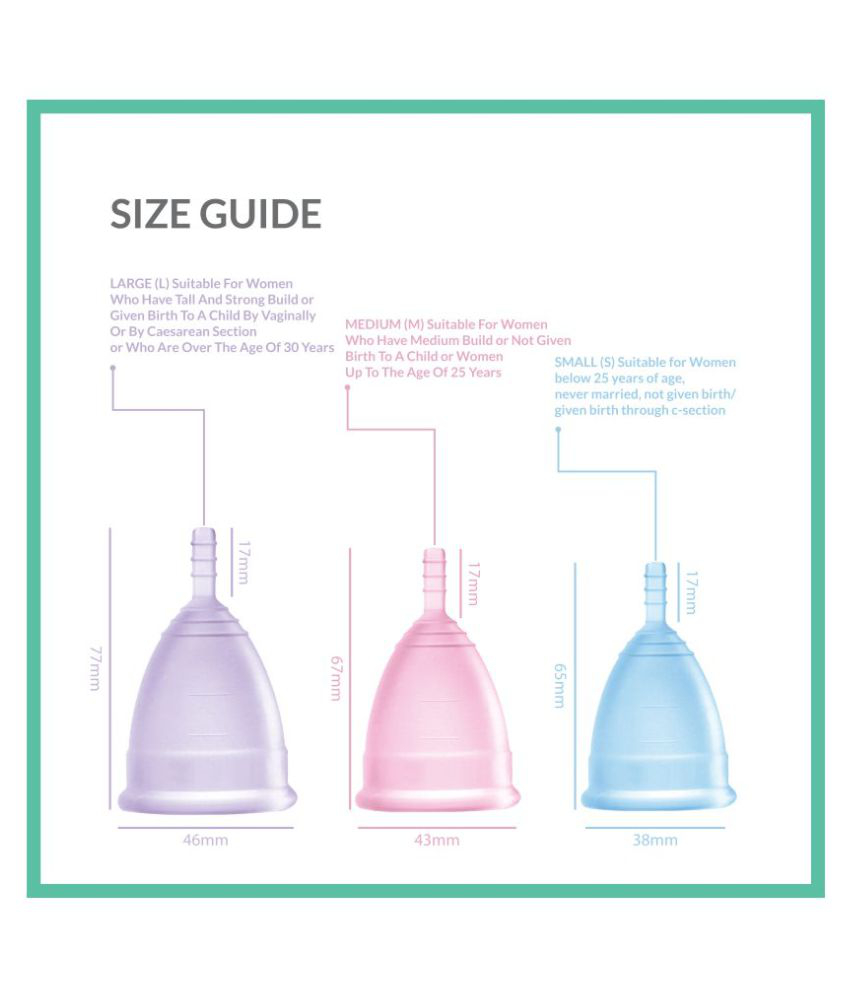 Menstrual Cup Diagram Sirona 2 Reusable Menstrual Cup Small Pack Of 2