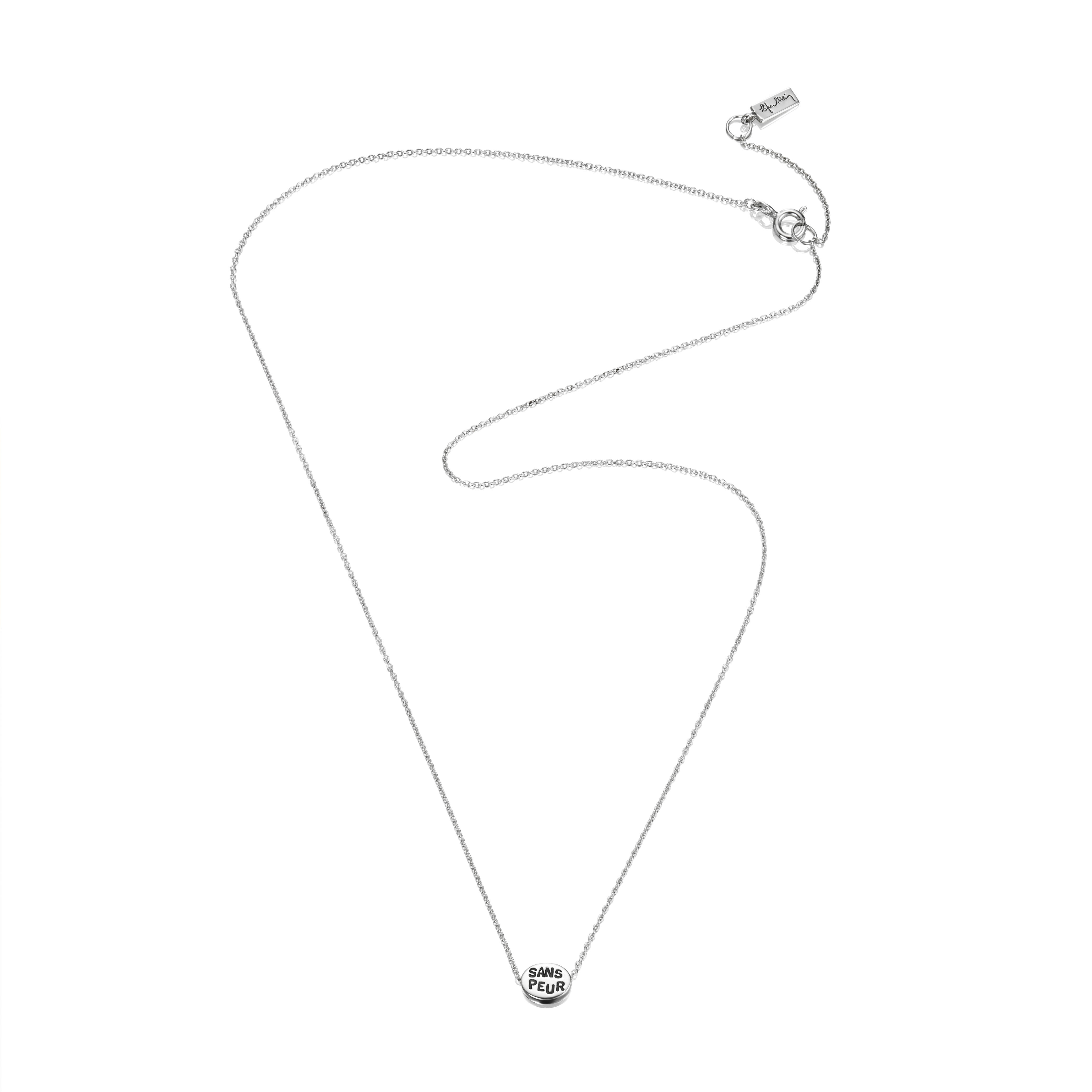 Necklace Length Diagram Mini Me Sans Peur Necklace