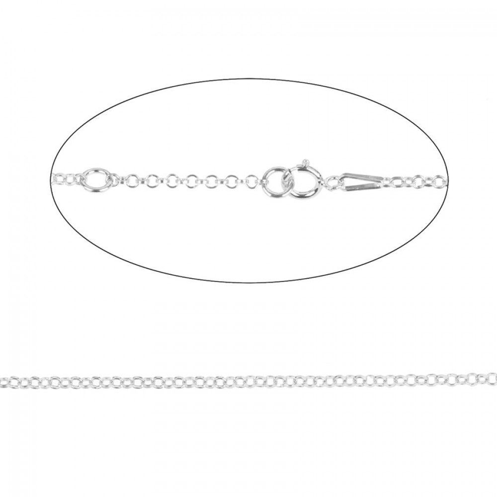Necklace Length Diagram X Sterling Silver 925 Necklace Chain With Clasp Adjustable Length 40 46cm