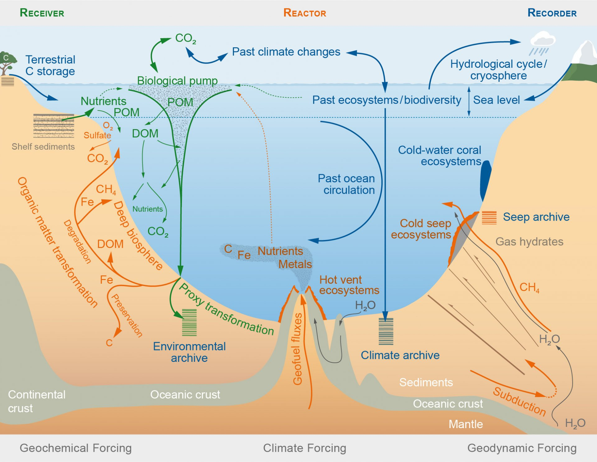 Ocean Floor Diagram Research Objectives